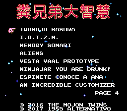 31 in 1 screenshot 2 for Famicom